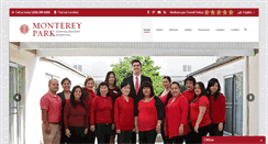 Desktop Screenshot of montereyparkcare.com